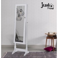 Floor Jewelry Cabinet Home Furniture Cabinet Full-length Mirror Cabinet