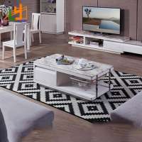 elegant living room combination coffee table+TV stand+dinning set