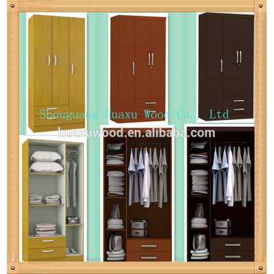 low price melamine board wardrobe