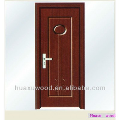 HX-MZ085 PVC coating patterns wooden door