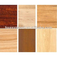 Woodgrain color melamine mdf board