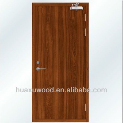 HX131017-MZ091 PVC veneered HPL laminate fireproof door